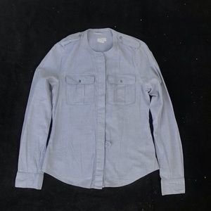 Tommy Hilfiger Button down shirt - Gray/ Size Small